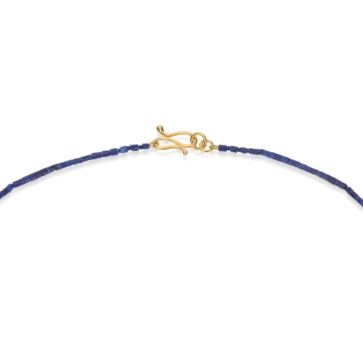 Lapis Bead Necklace Catch