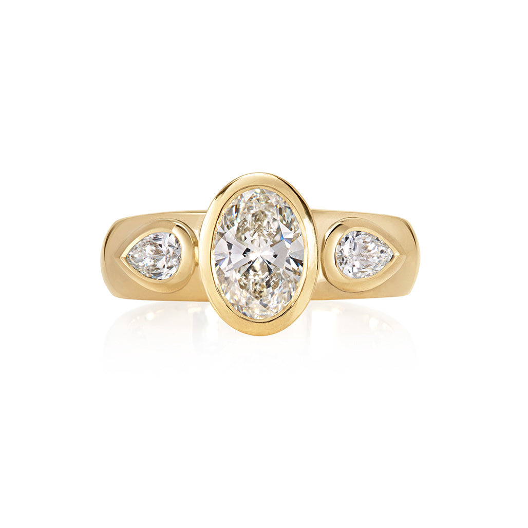 Shanti Lab Diamond Engagement Ring