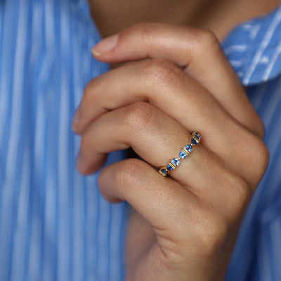 Sapphire Eternity Ring