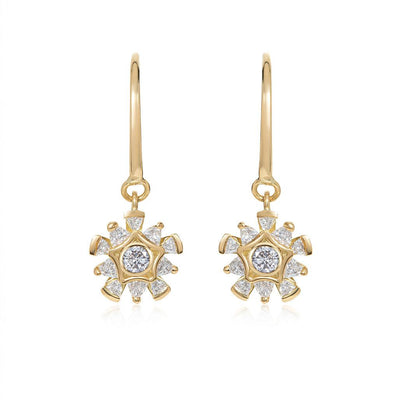 Parnasi Diamond Earrings - Flora Bhattachary Fine Jewellery