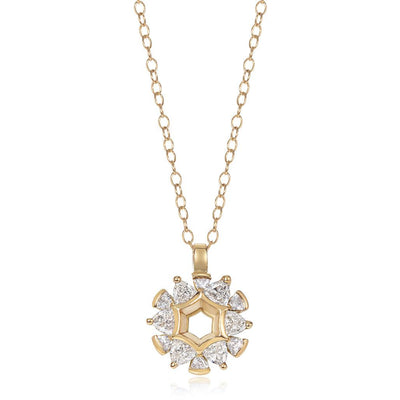 Parnasi Diamond Pendant - Flora Bhattachary Fine Jewellery