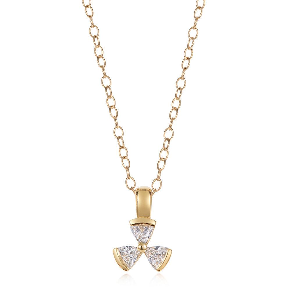 Trini Diamond Pendant - Flora Bhattachary Fine Jewellery